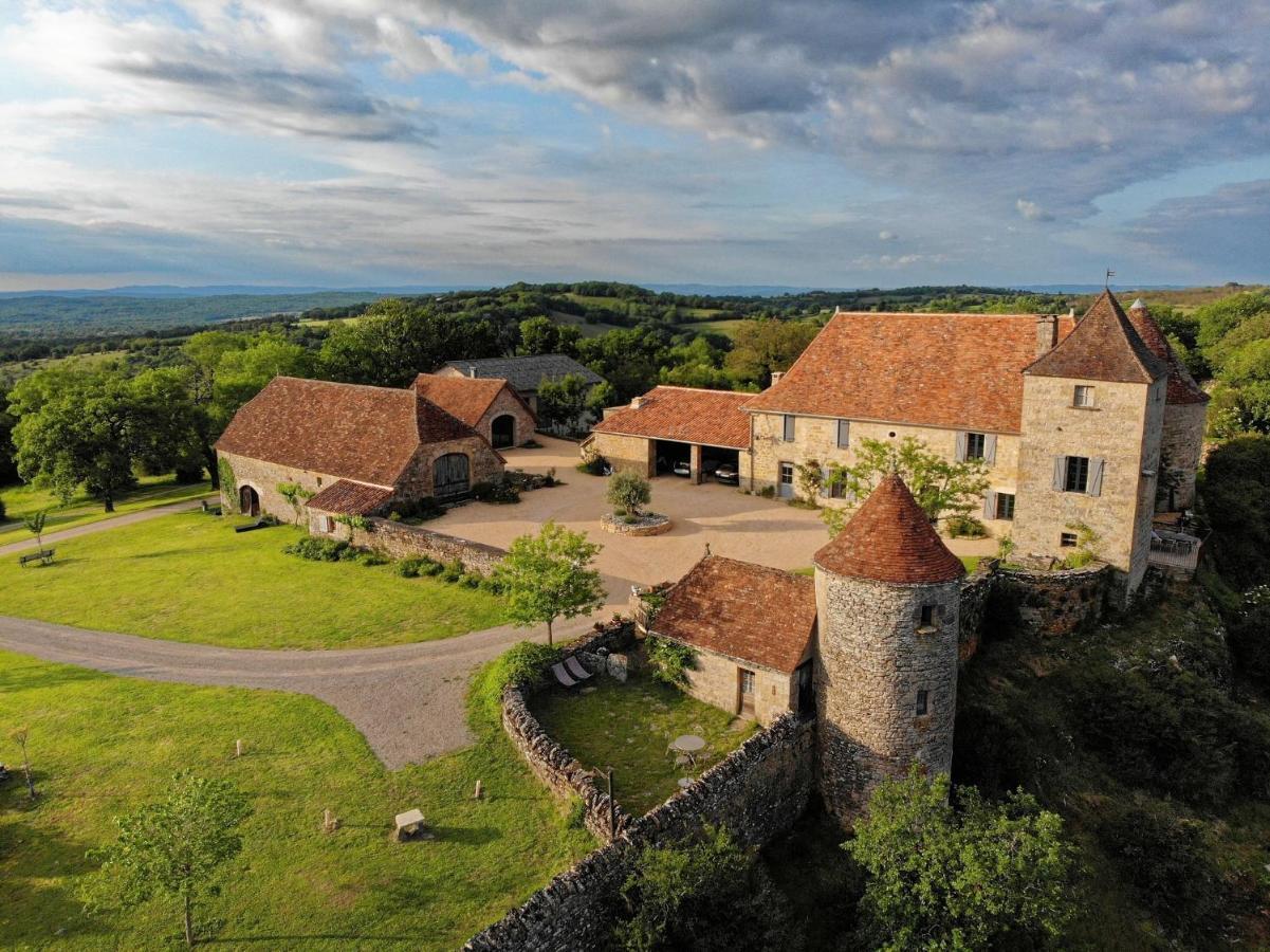 Gite 8 Pers Du Chateau De Cantecor Alvignac ภายนอก รูปภาพ